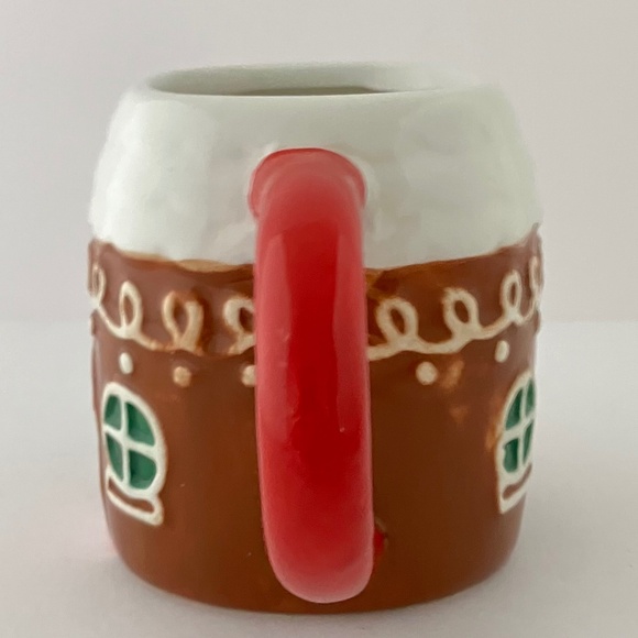 14 oz GINGERBREAD HOUSE Target Wondershop Christmas Earthenware Figural Mug 2023 - Picture 11 of 13